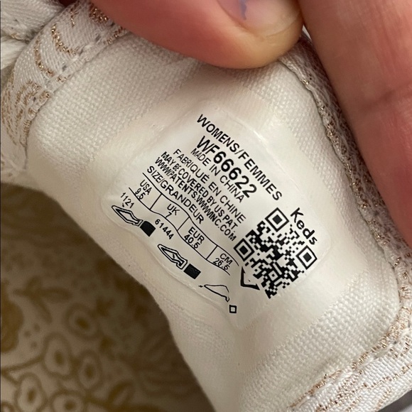 Keds x Papel Rifle Champion Jacquard Colette women’s sneakers size 9.5 - Picture 10 of 11